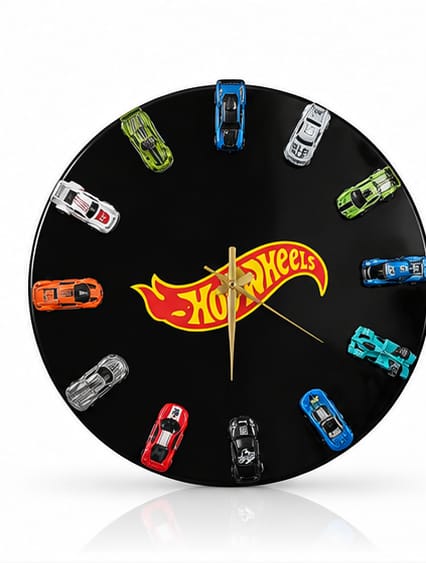 RUDVIX Racing Legends™ Diecast Car Wall Clock